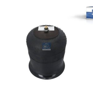 DT Spare Parts 4.81032 Air spring, with steel piston, D: 350 mm, M16 x 1,5, M24 x 1,5, L: 265 mm