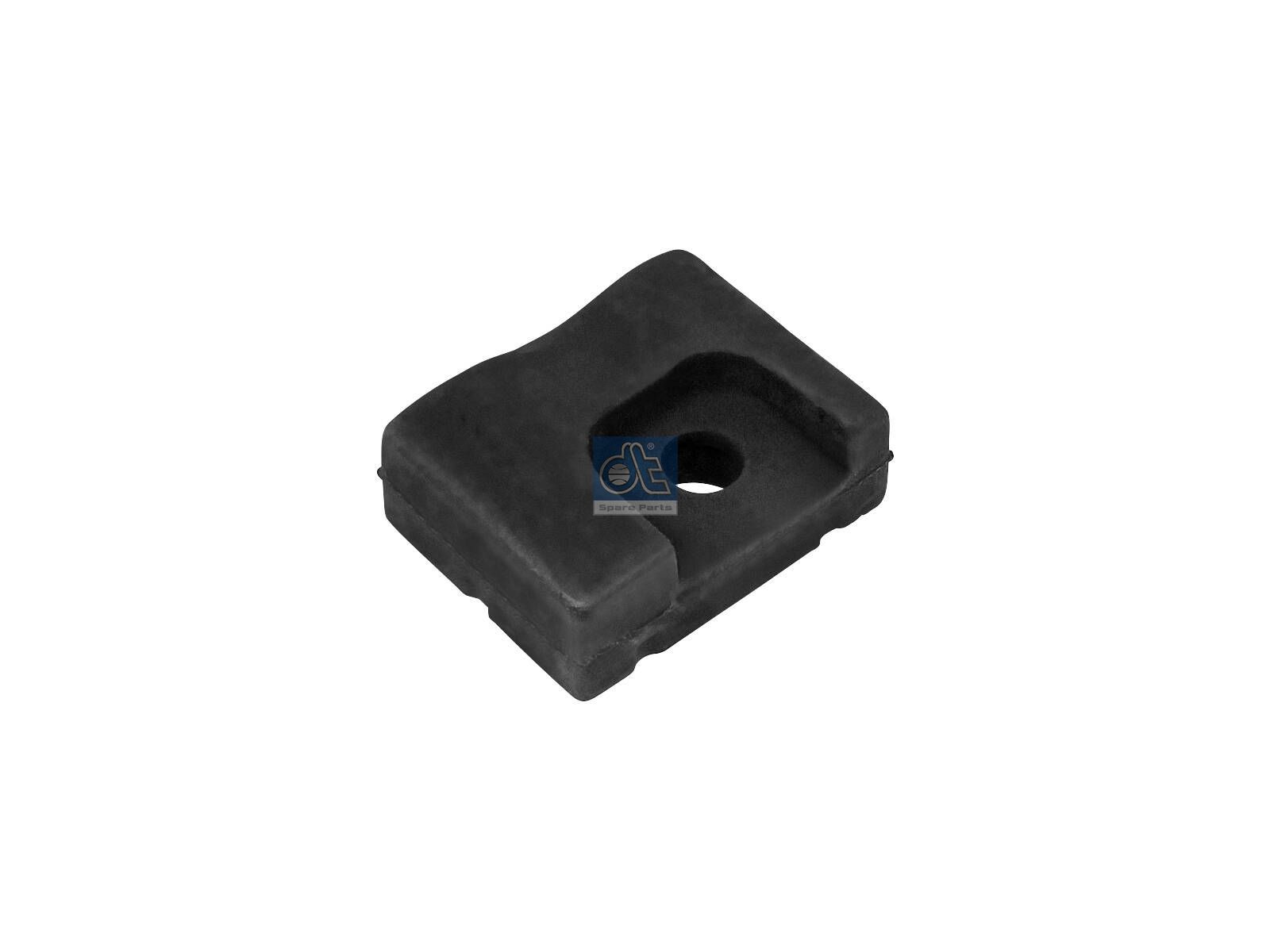 DT Spare Parts 4.81132 Rubber buffer, L: 50 mm, W: 39 mm, H: 18.5 mm