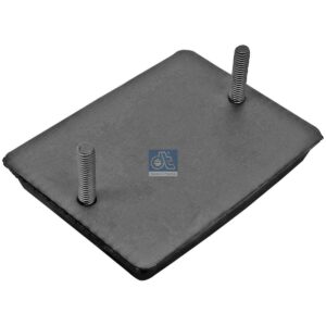 DT Spare Parts 4.81149 Rubber buffer, L: 94 mm, W: 70 mm, H: 18.5 mm