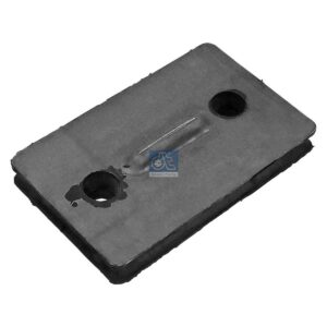 DT Spare Parts 4.81166 Rubber buffer, L: 111 mm, W: 85 mm, H: 13 mm