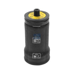 DT Spare Parts 4.81379 Air spring, with aluminium piston, D: 73 mm, M18 x 1,5, M12 x 1,75, Lmax: 231 mm