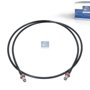 DT Spare Parts 4.81684 Hose line, cabin tilt, L: 1370 mm, 630 bar