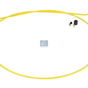 DT Spare Parts 4.90117 Molded nylon hose, kit - yellow, L: 1080 mm