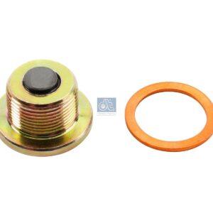 DT Spare Parts 4.90294 Screw plug, oil sump, with seal ring, M26 x 1,5