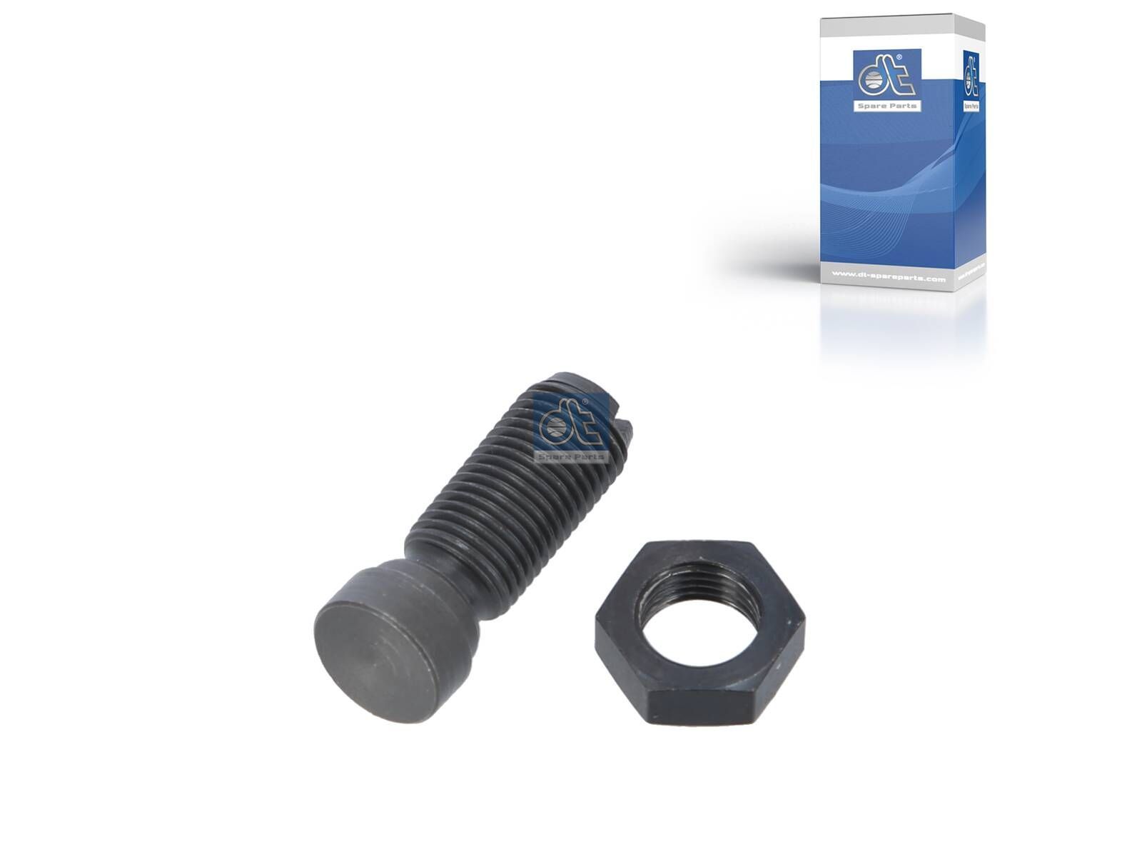 DT Spare Parts 4.90307 Adjusting screw, with nut, M10 x 1