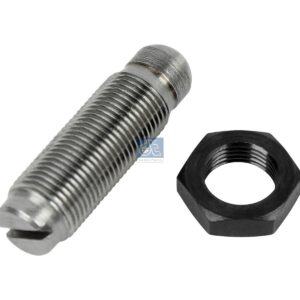 DT Spare Parts 4.90308 Adjusting screw, with nut, M12 x 1, L: 41 mm