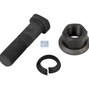DT Spare Parts 4.90343 Wheel bolt, complete, M22 x 1,5, Lu: 80 mm, SW: 32, L: 91 mm, 10.9