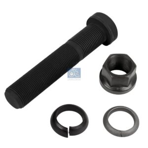 DT Spare Parts 4.90344 Wheel bolt, complete, M22 x 1,5, Lu: 111 mm, SW: 27, L: 121 mm, 10.9