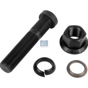 DT Spare Parts 4.90346 Wheel bolt, complete, M22 x 1,5, Lu: 111 mm, SW: 32, L: 121 mm, 10.9