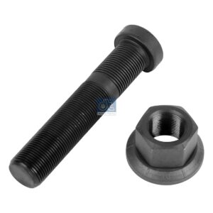 DT Spare Parts 4.90524 Wheel bolt, complete, M22 x 1,5, Lu: 111 mm, SW: 32, L: 121 mm, 10.9