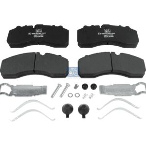 DT Spare Parts 4.90930SP Disc brake pad kit, W: 248 mm, S: 30 mm, H: 109 mm