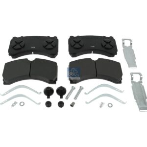 DT Spare Parts 4.90937 Disc brake pad kit, W: 208 mm, S: 35 mm, H: 114 mm