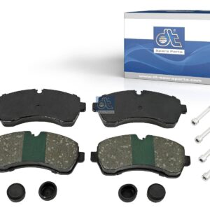 DT Spare Parts 4.90939 Disc brake pad kit, W: 169.2 mm, S: 20.3 mm, H: 73.5 mm