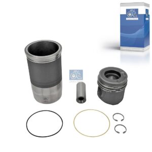 DT Spare Parts 4.90969 Piston with liner, D: 128 mm