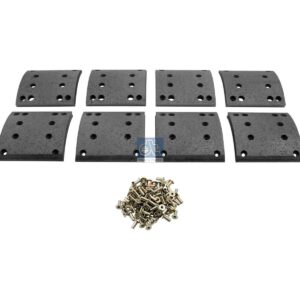 DT Spare Parts 4.91131 Drum brake lining kit, axle kit, W: 180 mm, S: 17 mm