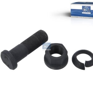DT Spare Parts 4.91230 Wheel bolt, complete, M20 x 1,5, Lu: 62 mm, SW: 27, L: 70 mm, 10.9