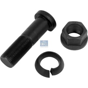 DT Spare Parts 4.91240 Wheel bolt, complete, M20 x 1,5, Lu: 72 mm, SW: 27, L: 80 mm, 10.9