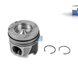 DT Spare Parts 4.91272 Piston, complete with rings, D: 83 mm, L: 75.5 mm
