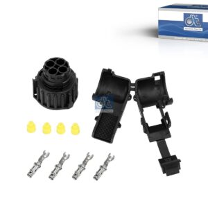 DT Spare Parts 4.91312 Repair kit, socket, DIN 72585, 4 poles