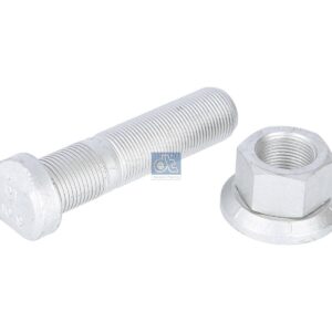 DT Spare Parts 4.91434 Wheel bolt, complete, M22 x 1,5, LTh: 38 mm, Lu: 92 mm, D: 32 mm, L: 102 mm, 10.9