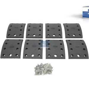 DT Spare Parts 4.91452 Drum brake lining kit, axle kit - oversize, W: 140 mm, S: 18 mm