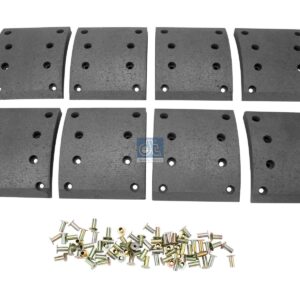DT Spare Parts 4.91490 Drum brake lining kit, axle kit, W: 160 mm, S: 17 mm