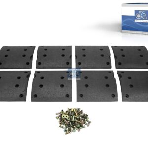 DT Spare Parts 4.91494 Drum brake lining kit, axle kit - oversize, W: 180 mm, S: 18.3 mm