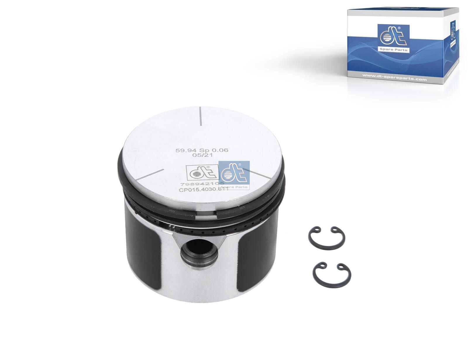 DT Spare Parts 4.91811 Piston, compressor, D: 60 mm