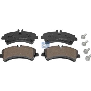 DT Spare Parts 4.91901 Disc brake pad kit, W: 164.9 mm, S: 20.5 mm, H: 79 mm