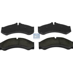 DT Spare Parts 4.91902 Disc brake pad kit, W: 164.9 mm, S: 19.2 mm, H: 73 mm