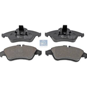 DT Spare Parts 4.91903 Disc brake pad kit, W: 156.3 mm, S: 20 mm, H: 64.2 mm