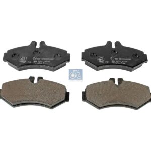 DT Spare Parts 4.91905 Disc brake pad kit, W: 125.8 mm, S: 17.8 mm, H: 62 mm