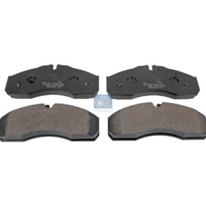 DT Spare Parts 4.91907 Disc brake pad kit, without accessories, W: 164.9 mm, S: 19.9 mm, H: 68 mm
