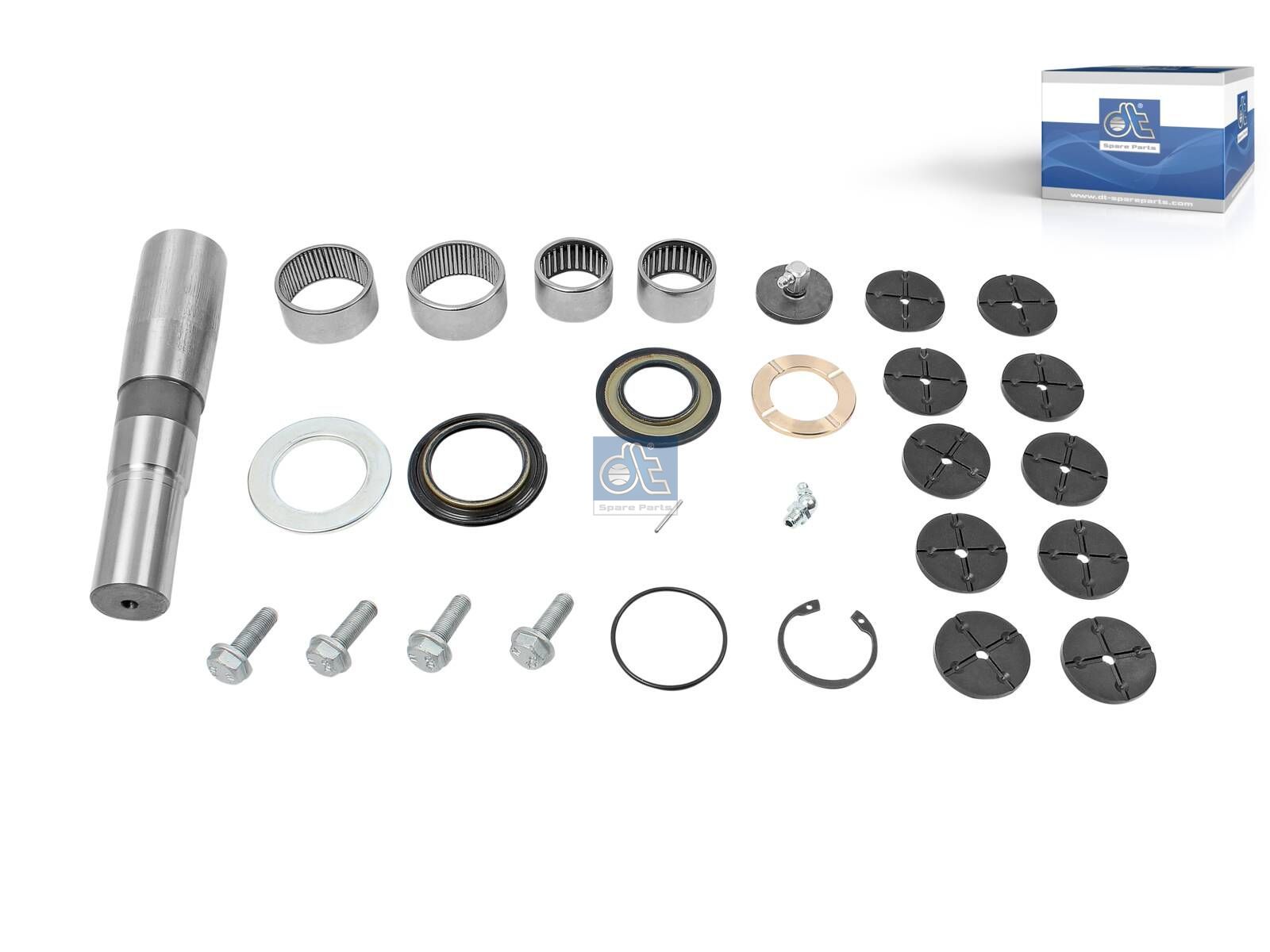 DT Spare Parts 4.91930 King pin kit, D1: 45 mm, D2: 35 mm, L: 209 mm