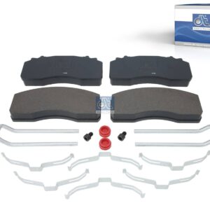 DT Spare Parts 4.92243 Disc brake pad kit, W: 220.5 mm, S: 30 mm, H: 99.3 mm