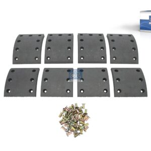 DT Spare Parts 4.95003 Drum brake lining kit