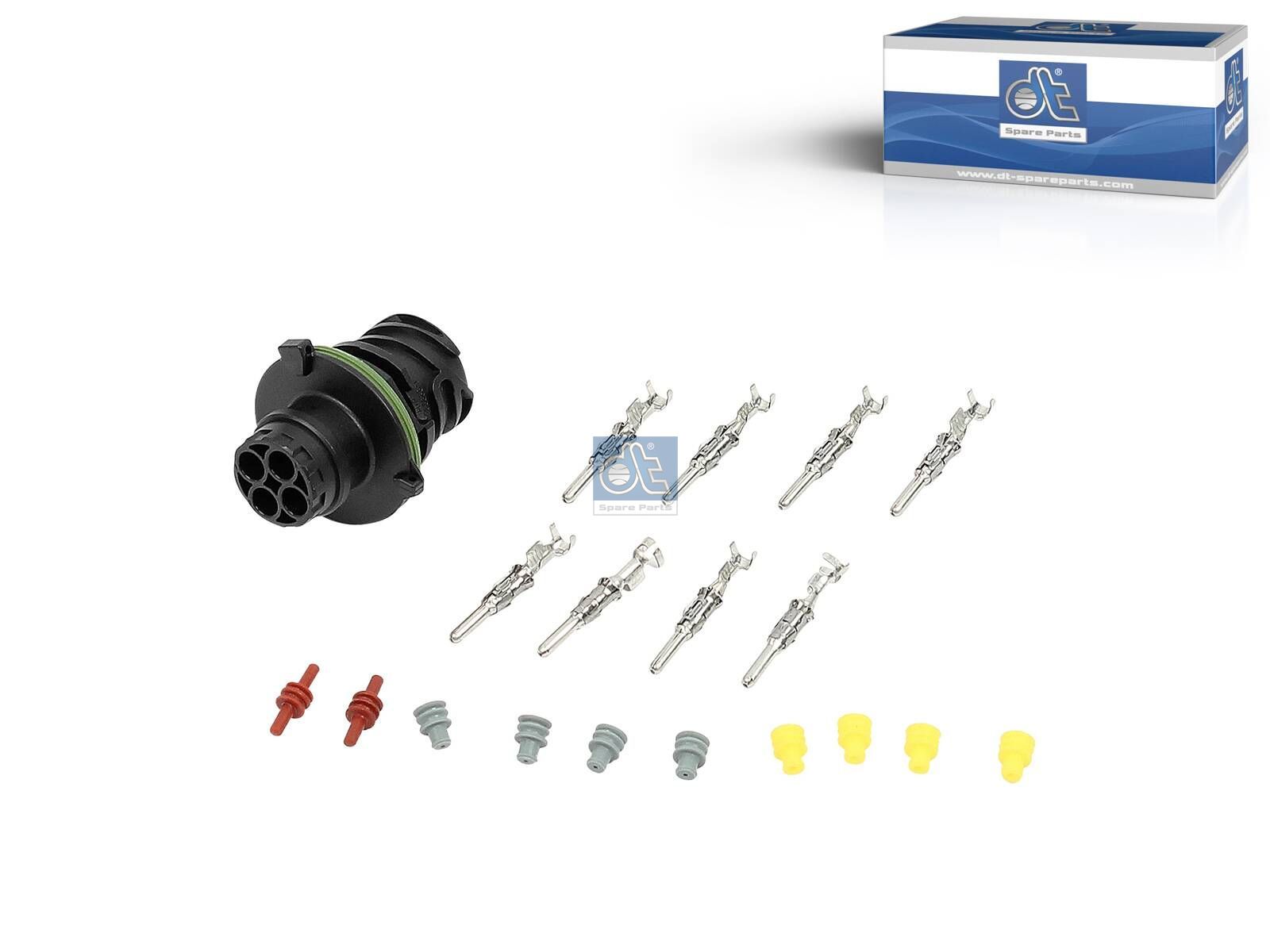 DT Spare Parts 4.96008 Repair kit, plug, 4 poles