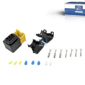 DT Spare Parts 4.96018 Repair kit, plug, α: 180 °, 7 poles
