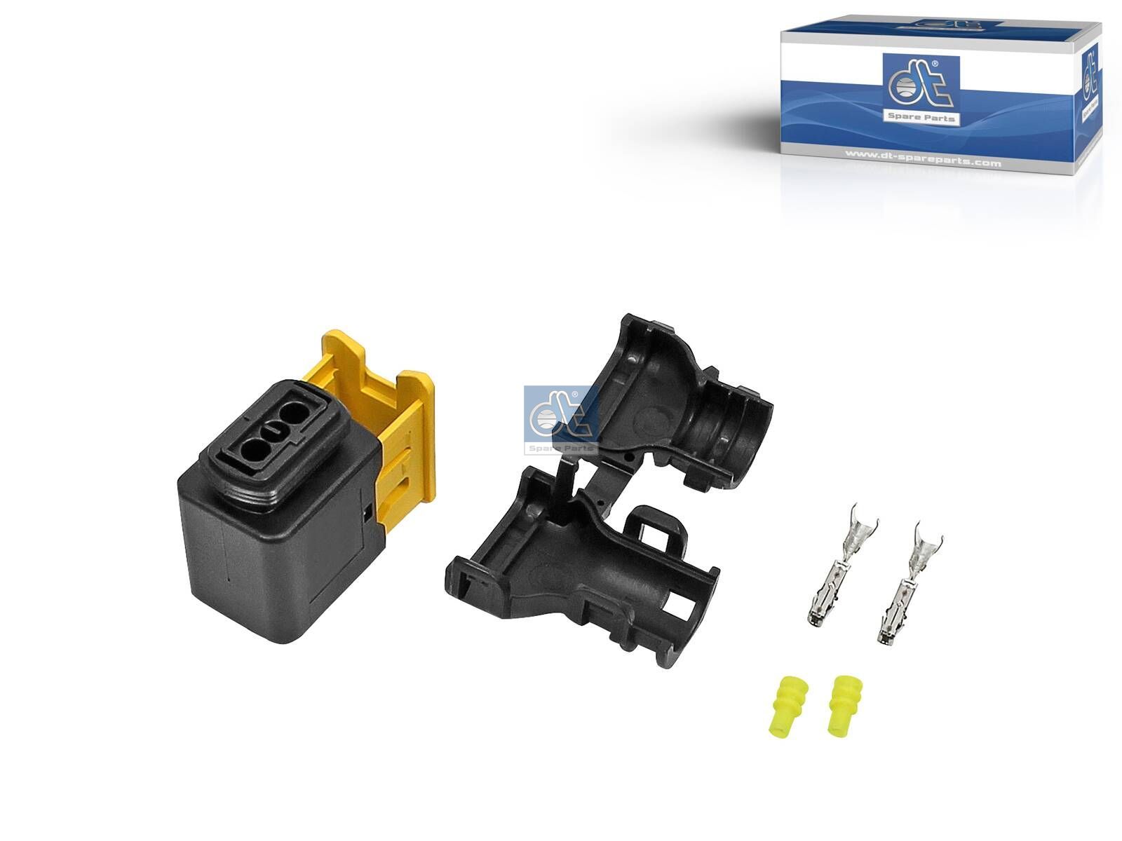 DT Spare Parts 4.96020 Repair kit, plug, α: 180 °, 2 poles