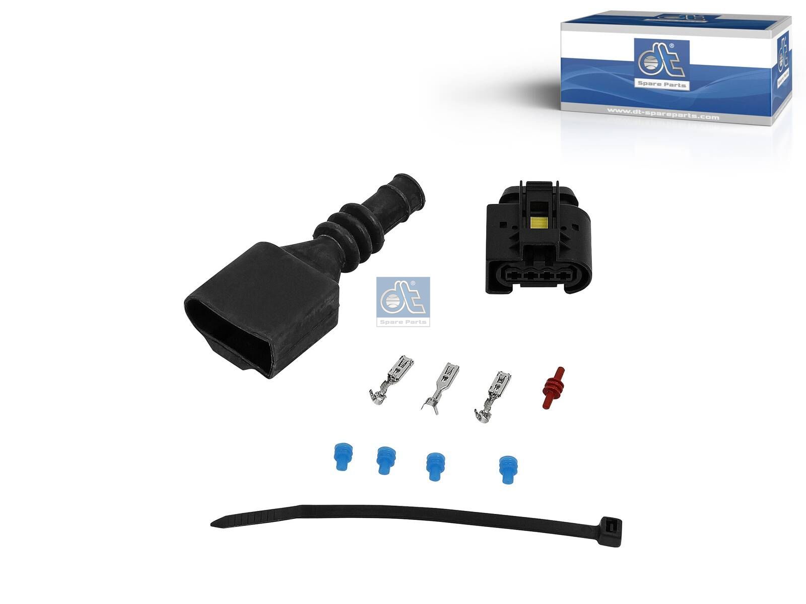 DT Spare Parts 4.96027 Repair kit, plug, 4 poles