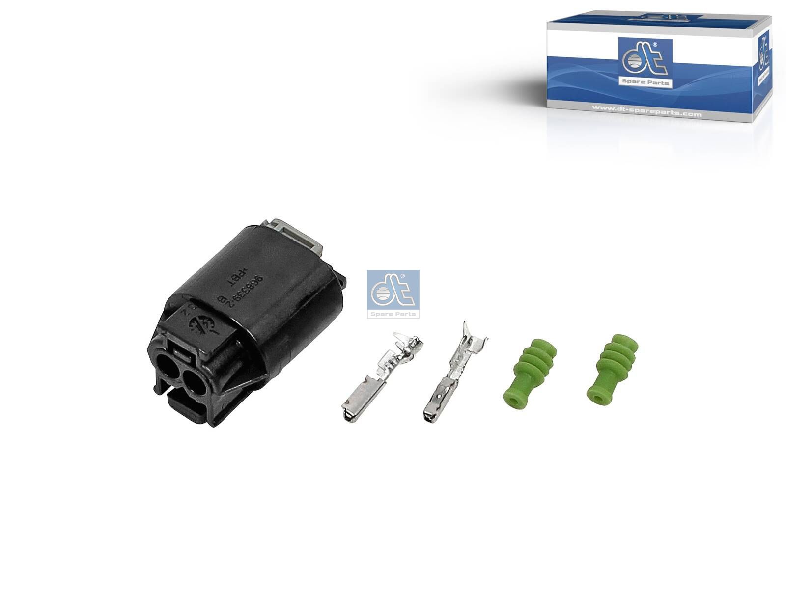 DT Spare Parts 4.96028 Repair kit, plug, 2 poles