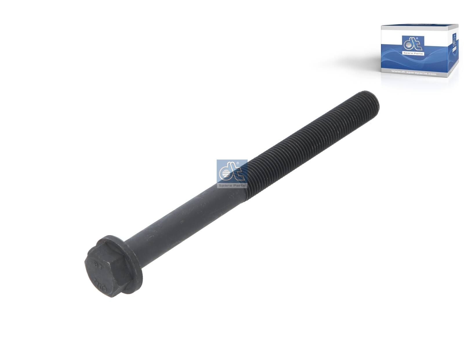 DT Spare Parts 5.00133 Cylinder head screw, D: 16.6 mm, M18, Lu: 200 mm, SW: 24