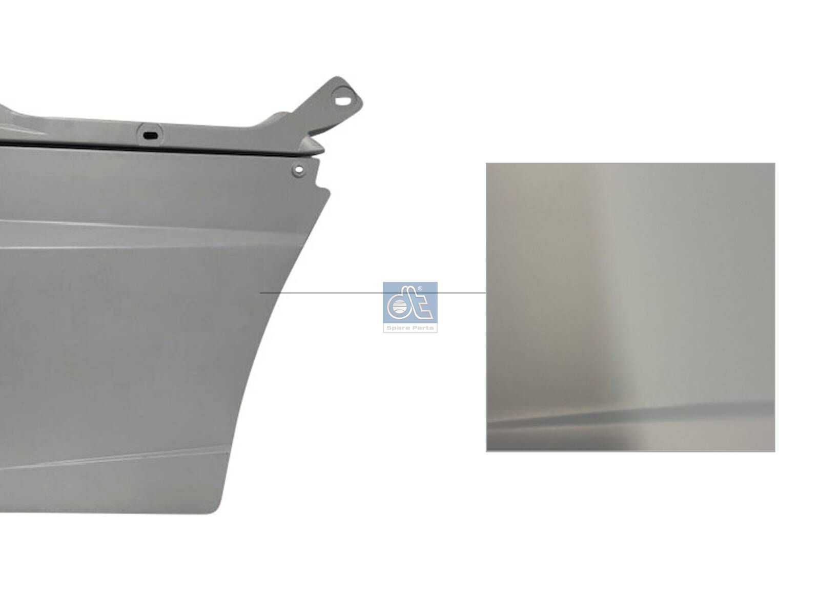 DT Spare Parts 5.00254 Door extension, left