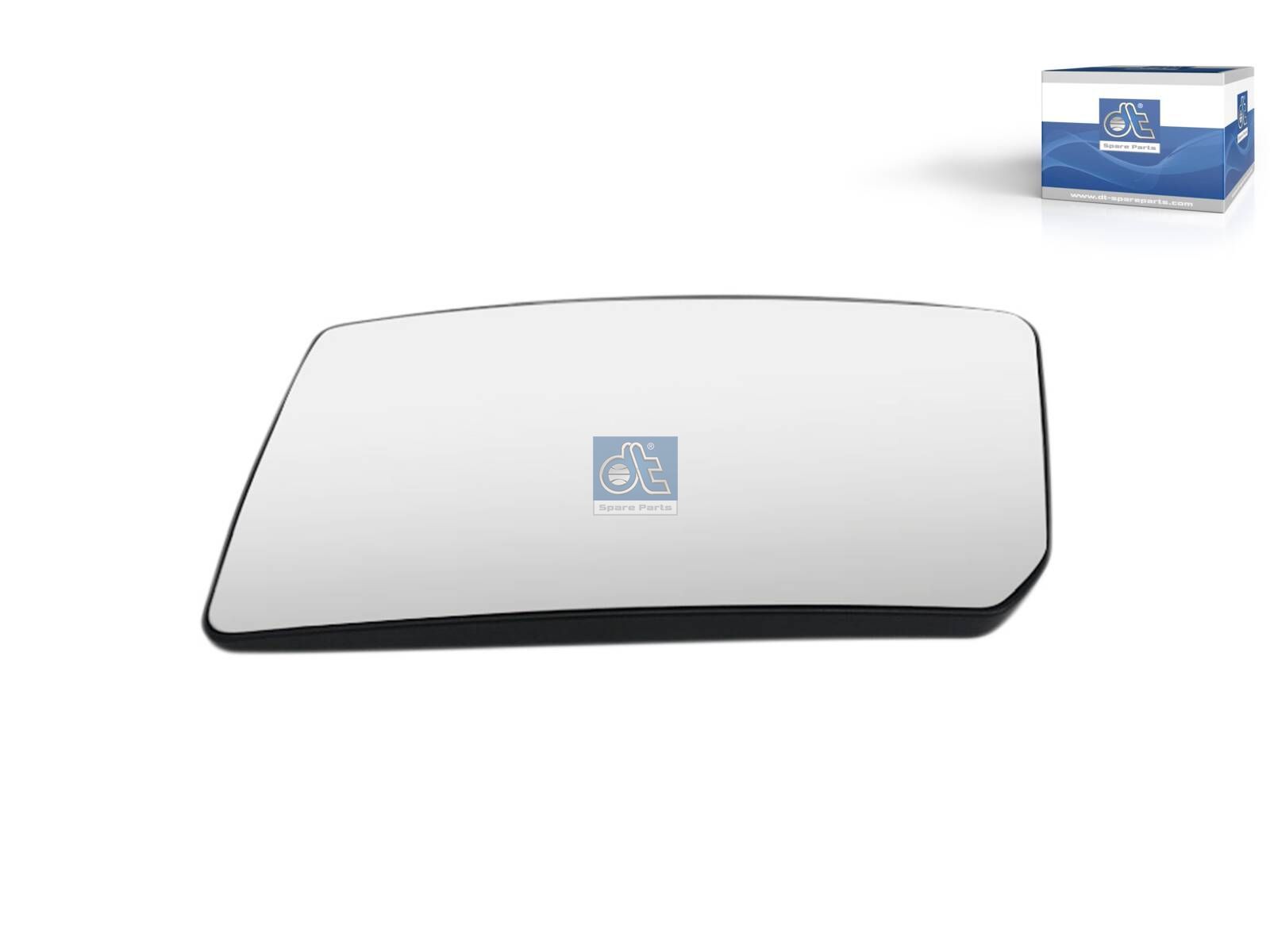 DT Spare Parts 5.00360 Mirror glass, main mirror, right, heated
