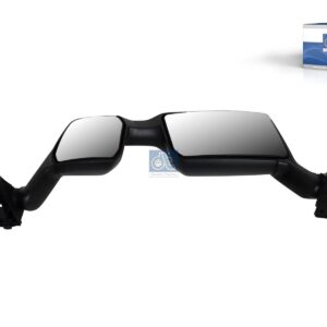DT Spare Parts 5.00365 Main mirror, left, with cover, black