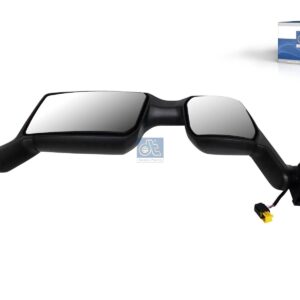 DT Spare Parts 5.00366 Main mirror, right, with cover, black