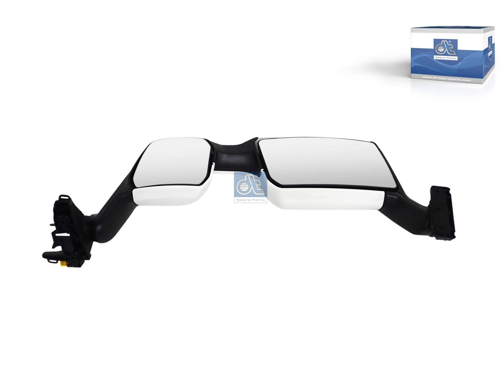 DT Spare Parts 5.00367 Main mirror, left, with cover, white