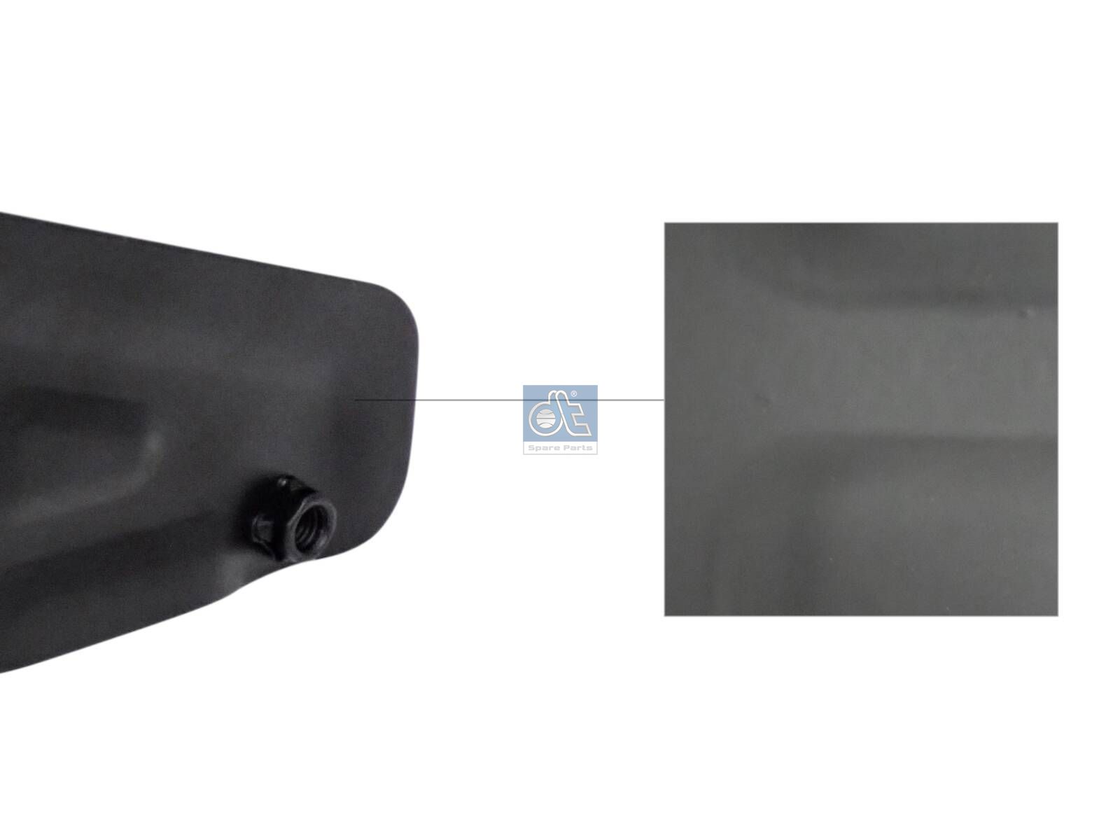 DT Spare Parts 5.00404 Bumper bracket, right