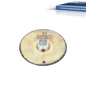 DT Spare Parts 5.10122 Buffer stop, D: 25 mm, D1: 67 mm, D2: 85.5 mm, H: 17 mm