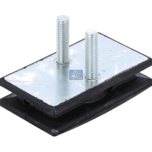 DT Spare Parts 5.10134 Buffer stop, Lb: 25 mm, M8 x 1,25, LTh: 30 mm, L: 85 mm, W: 50 mm, H: 22 mm